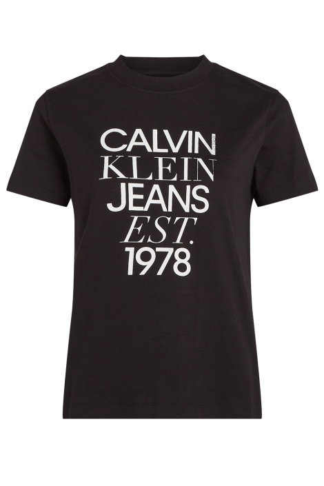 Calvin Klein mixed logo regular t